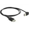 USB Cable DeLOCK 1m USB 2.0-A to USB 2.0-A Black