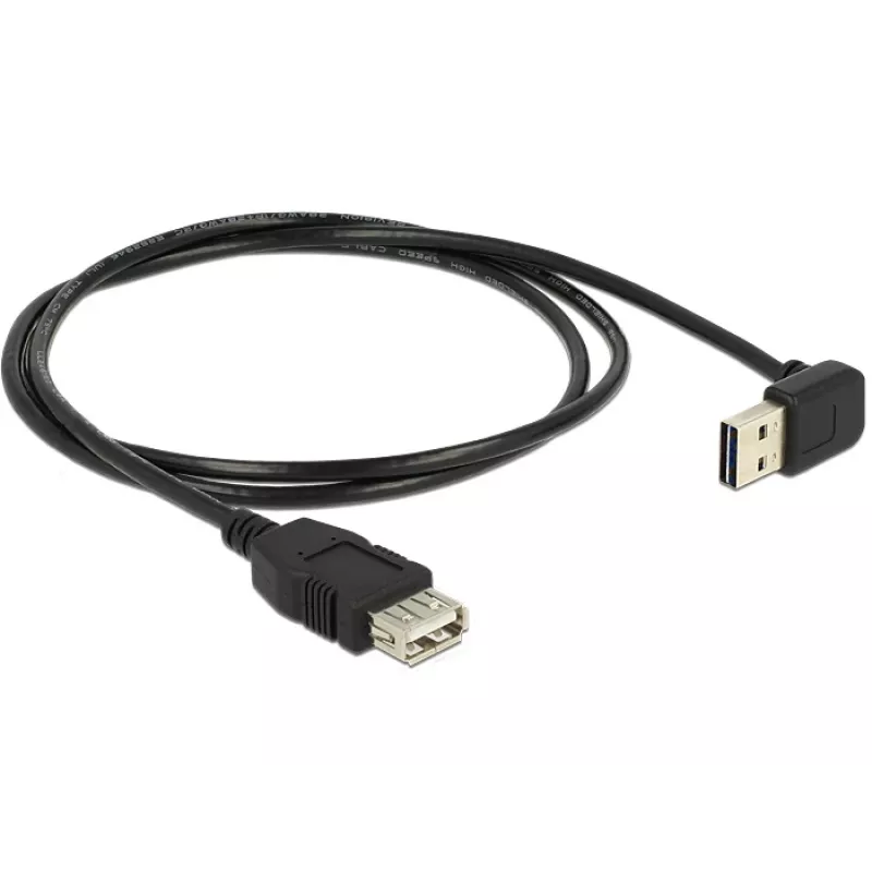 USB Cable DeLOCK 1m USB 2.0-A to USB 2.0-A Black