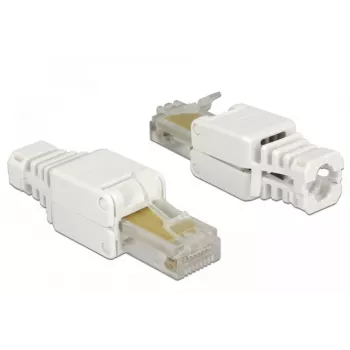 Wire connector DeLOCK 86415 RJ-45 White
