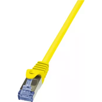 Networking Cable LogiLink 1m Cat.6A RJ-45 S/FTP Yellow