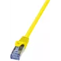 Networking Cable LogiLink 1m Cat.6A RJ-45 S/FTP Yellow