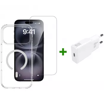 Border Case 4smarts iPhone 17 Pro Max 17.5 cm Transparent White