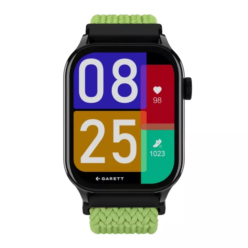 Smartwatch Garett Activity 3 black — basic fitness and notification features