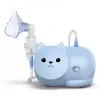 Mesh nebuliser Omron Nami Cat NE-C303K-KDE — tabletop inhaler, 0.35 ml/min, for children and adults, blue, W235×D148×H157 mm