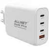 Power supply ALLNET PSU-GaNPD-USB-1A3C-130W — 130W, 1× USB-A, 3× USB-C