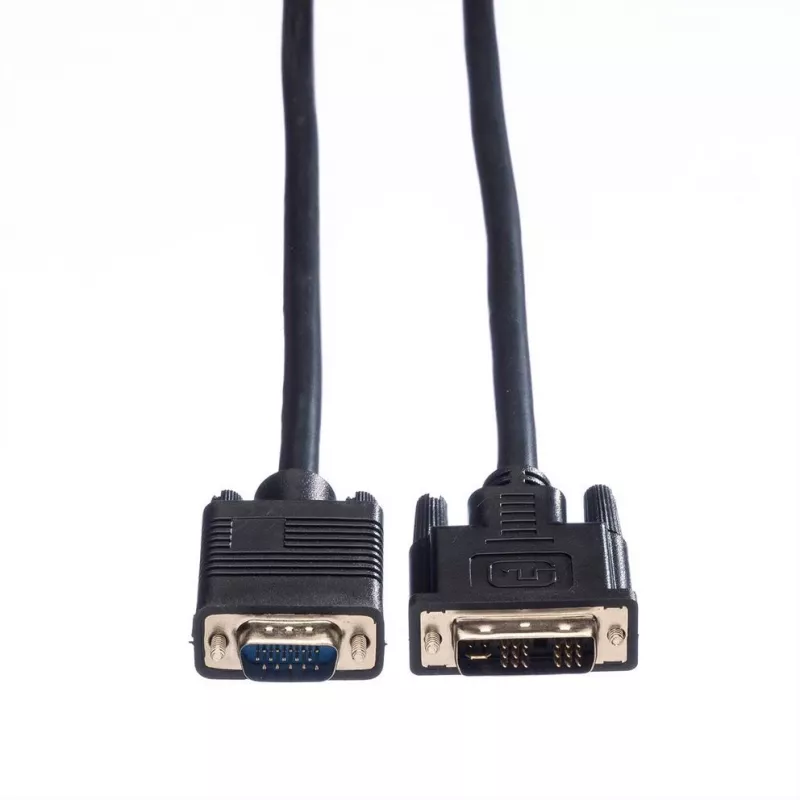 VALUE DVI-VGA Cable, DVI (12+5) ST - VGA ST 2,0m (11.99.5420)