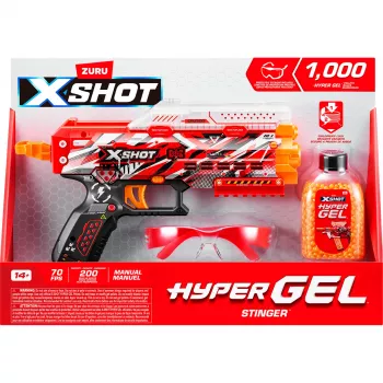 Toy blaster XSHOT HYPER GEL 36728 — multicolour, weight 350.3 g, for ages 14+
