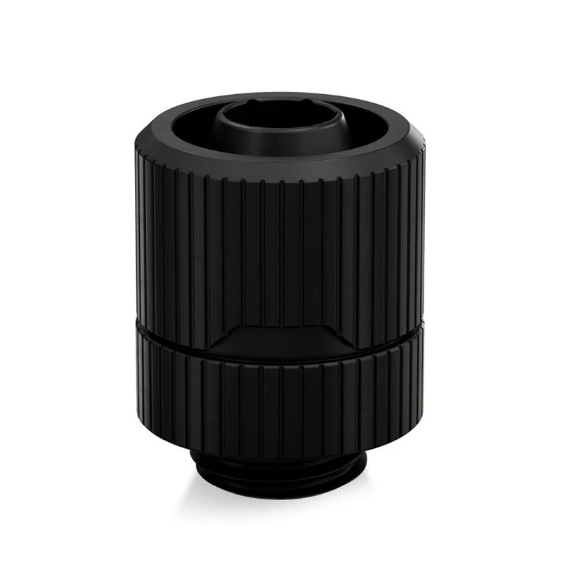 EK Water Blocks EK-Torque Rotary STC-16/10 Connector straight, G1/4 inch AG to 16/10mm - black
