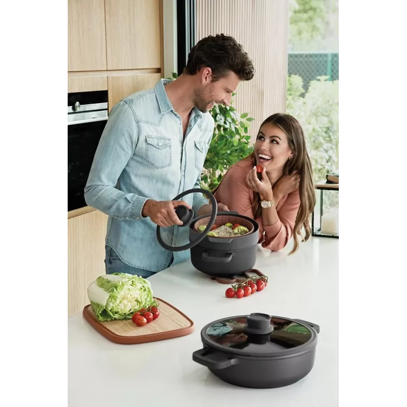 Stockpot STONE+ With Lid 24X11CM 4.4L