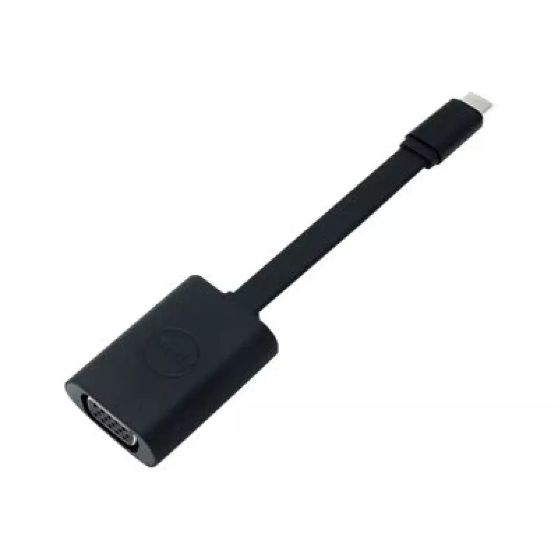 USB Type-C to VGA adapter dongle Dell 470-ADFQ — USB-C to VGA video adapter