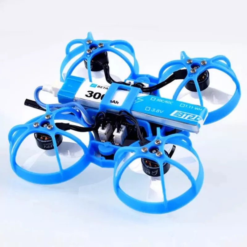 1S BetaFPV BT2.0 Drone Battery Pack 450mAh 4-Pack, 3.8V