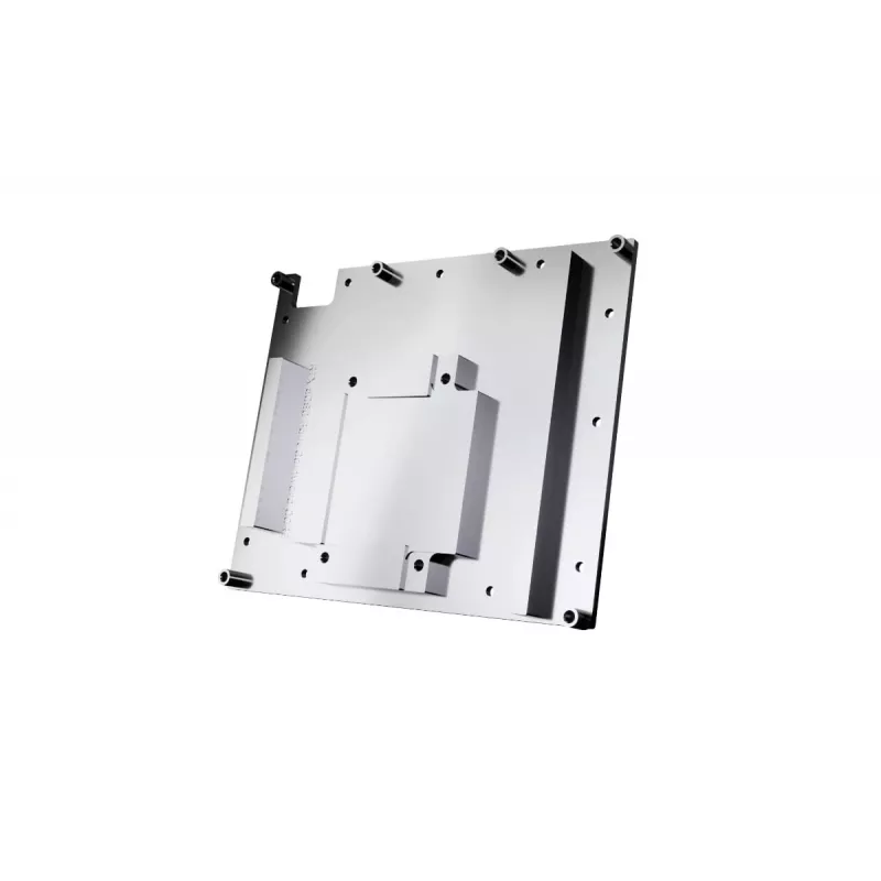 Backplate Alphacool 10265 Acrylic Aluminium Chrome Copper Nylon Black 161mm