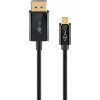 Goobay USB-C -auf-DisplayPort -Cable 4K a 60 Hz 3 m black - -Plug> (75706)