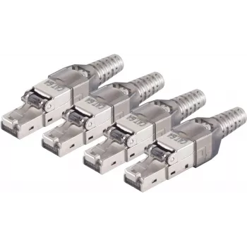 Wire Connector RJ-45 ShiverPeaks BS08-51001-4 Grey