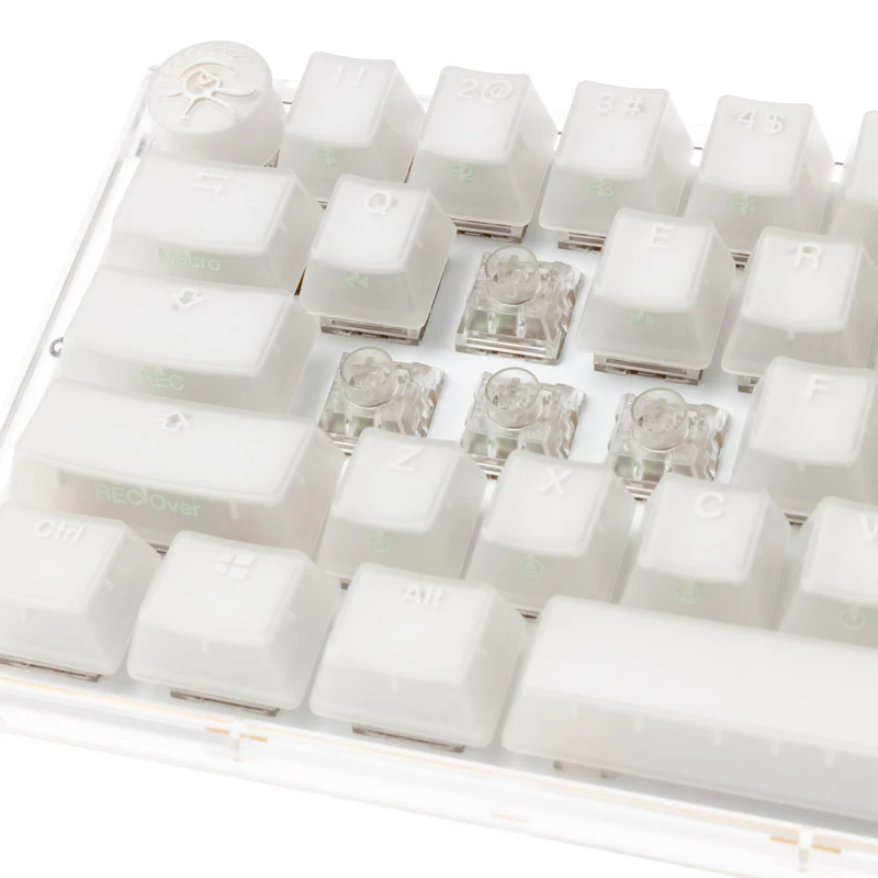 Ducky One 3 Aura White Mini Kailh Jel US keyboard Gaming USB QWERTY US International