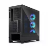 Fractal Design Pop 2 Air Black Solid mid-tower PC case — ATX support, 3x 120 mm front fans, 2.5/3.5 inch drive bays, 215×481×462 mm