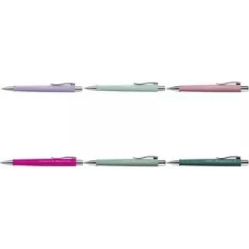 Clip-on retractable ballpoint pen Faber-Castell 241104