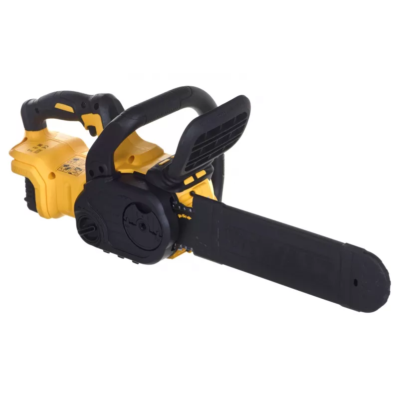 Chainsaw DeWalt DCM565P1 — cordless, 30 cm bar, 5 Ah battery, 0.12 L oil tank