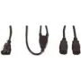 Power cable Tecline 580490 Black 1.8 m C13 coupler 2 x C13 coupler