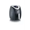 Severin 2430 Single 3.2 L Stand-alone 1500 W Hot air fryer Black, Stainless steel