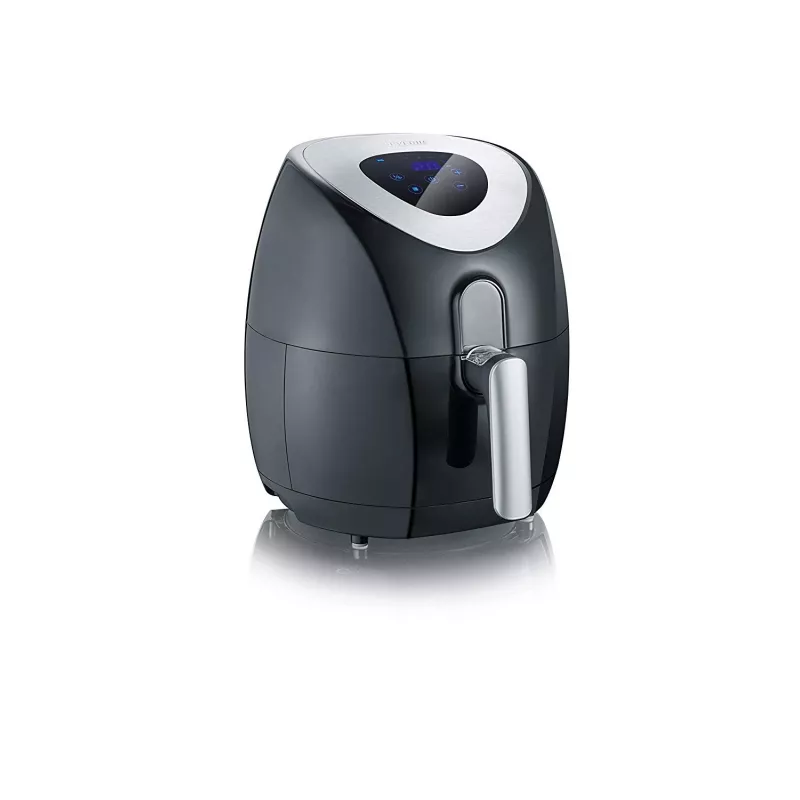 Severin 2430 Single 3.2 L Stand-alone 1500 W Hot air fryer Black, Stainless steel