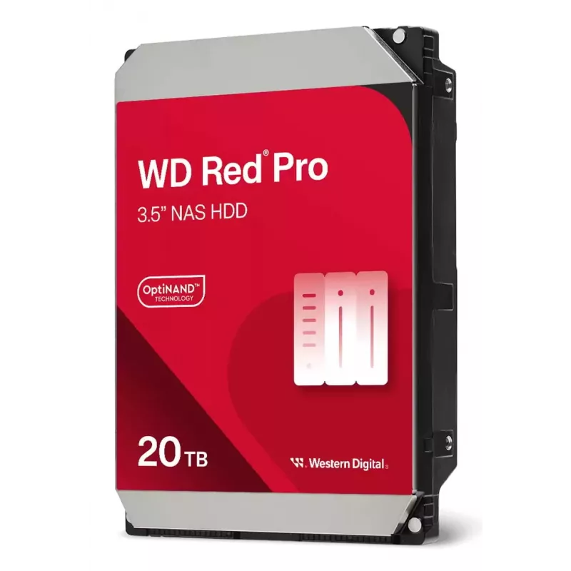 Western Digital Red Pro WD202KFGX internal hard drive 20 TB 7200 RPM 512 MB 3.5 Serial ATA III