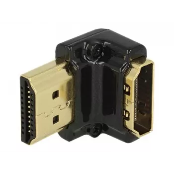 HDMI Connector DeLOCK 65662 90° Black
