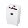 Shredder HSM Pure 420 — particle-cut P-4, 24 cm working width, 15-sheet capacity, 35 L bin, white