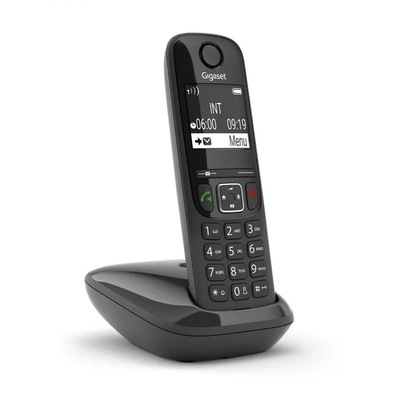Analog/DECT telephone Gigaset AS690 Caller ID Wireless handset Black