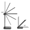 Table LED desk lamp MACLEAN MCE614B — dimmable, folding adjustable arm, 9W, 3000K/4500K/6500K, black