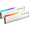 DIMM 64 GB DDR5-6400 (2x 32 GB) Dual-Kit, Arbeitsspeicher weiß, F5-6400J3239G32GX2-RM5RW, Ripjaws M5 RGB, INTEL XMP