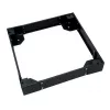 Rack plinth Extralink Plinth 600x800 Black Metal 600mm 800mm