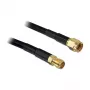 Coaxial Cable DeLOCK CFD200 15m RP-SMA Black