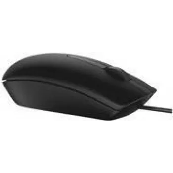 Dell MS116 - Mouse - optisch - 2 Buttons - Wired - USB - Black - retail - for Chromebook 11 3180, 13 3380, Latitude 34XX, 5285 2-in-1, Precision 35XX, 55XX, 75XX, 77XX