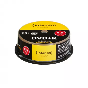 DVD+R DL Intenso 8.5GB 8x Double Layer 25 pcs