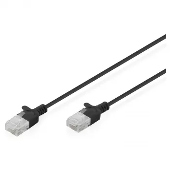 Patch cable DIGITUS CAT6 U-UTP Slim, 5 m, blue