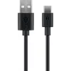 Goobay | USB-C charging and sync cable (USB-A > USB-C) | 38675 | Black | RJ-45 | RJ-45 90°