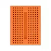 Breadboard DELOCK 18319, plastic prototype board, orange, 36×46×10 mm