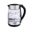 Electric kettle Zelmer 1.7 L 2200 W Black Stainless steel