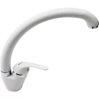 PYRAMIS OSSIA granite faucet polar white