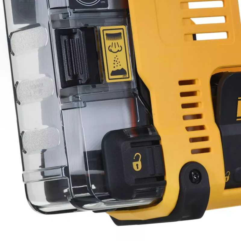 Dust extraction system DeWalt D25303DH-XJ, portable 340 mm, 1.4 kg, yellow