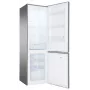 Fridge-freezer combination AMICA FK 2995.2FTX(E) 299L — inox, bottom freezer, No Frost, 181 cm