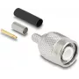 Coaxial connector TNC DELOCK 91765 — TNC male/female connector for coaxial cables