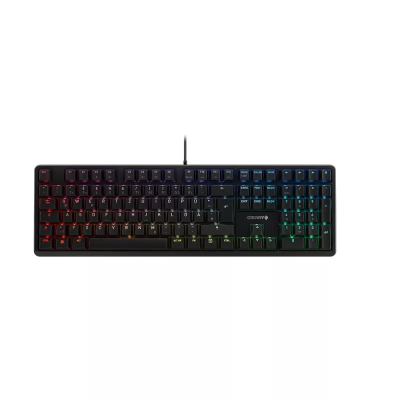 CHERRY G80-3000N RGB keyboard Universal USB QWERTZ German Black