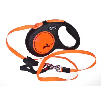 FLEXI New Neon S - retractable leash - 5 m