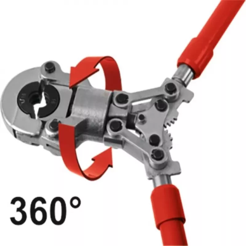 Yato PEX-AL-PEX Crimping Manual Crimping Tool With 8 Bones Set