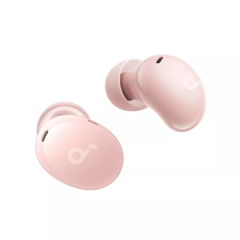 In-ear wireless headset Anker A30i — Bluetooth, intraaural, pink, for calls, music and sport