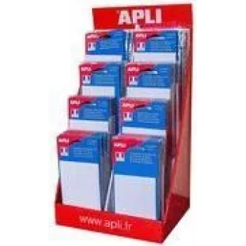 Label assortment agipa 112116 cardboard display with 160 small packs