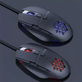 Lumi Legend WM03G-16 Wired Mouse, USB Type-A, Optical, 7200 DPI, Juoda