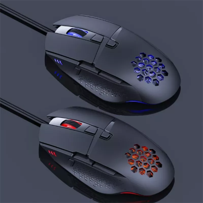Lumi Legend WM03G-16 Wired Mouse, USB Type-A, Optical, 7200 DPI, Juoda